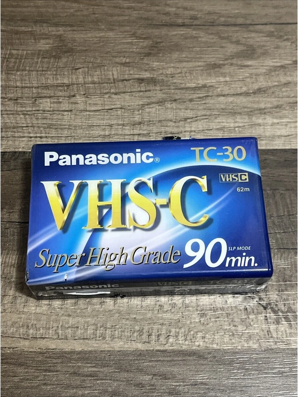 NEW ✅ Panasonic TC-30 VHS-C Super High Grade 90Min Video Camera Tape ✅ Sealed